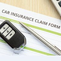 Car insurance claim form