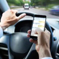 Using the phone while driving