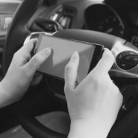 Using the phone while driving