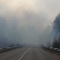 Smoke in the highway