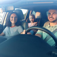 Family In Car