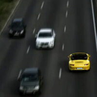 Cars in the highway