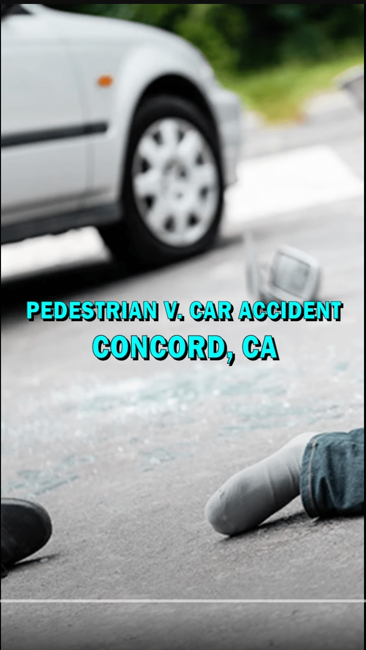 Peatón V, accidente automovilístico – Concord, CA