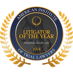 Litigator of the Year 2024, Personal Injury Law, American Institute of Trial Lawyers