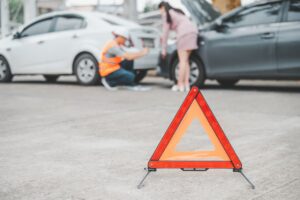Low-speed parking lot collision in San Jose